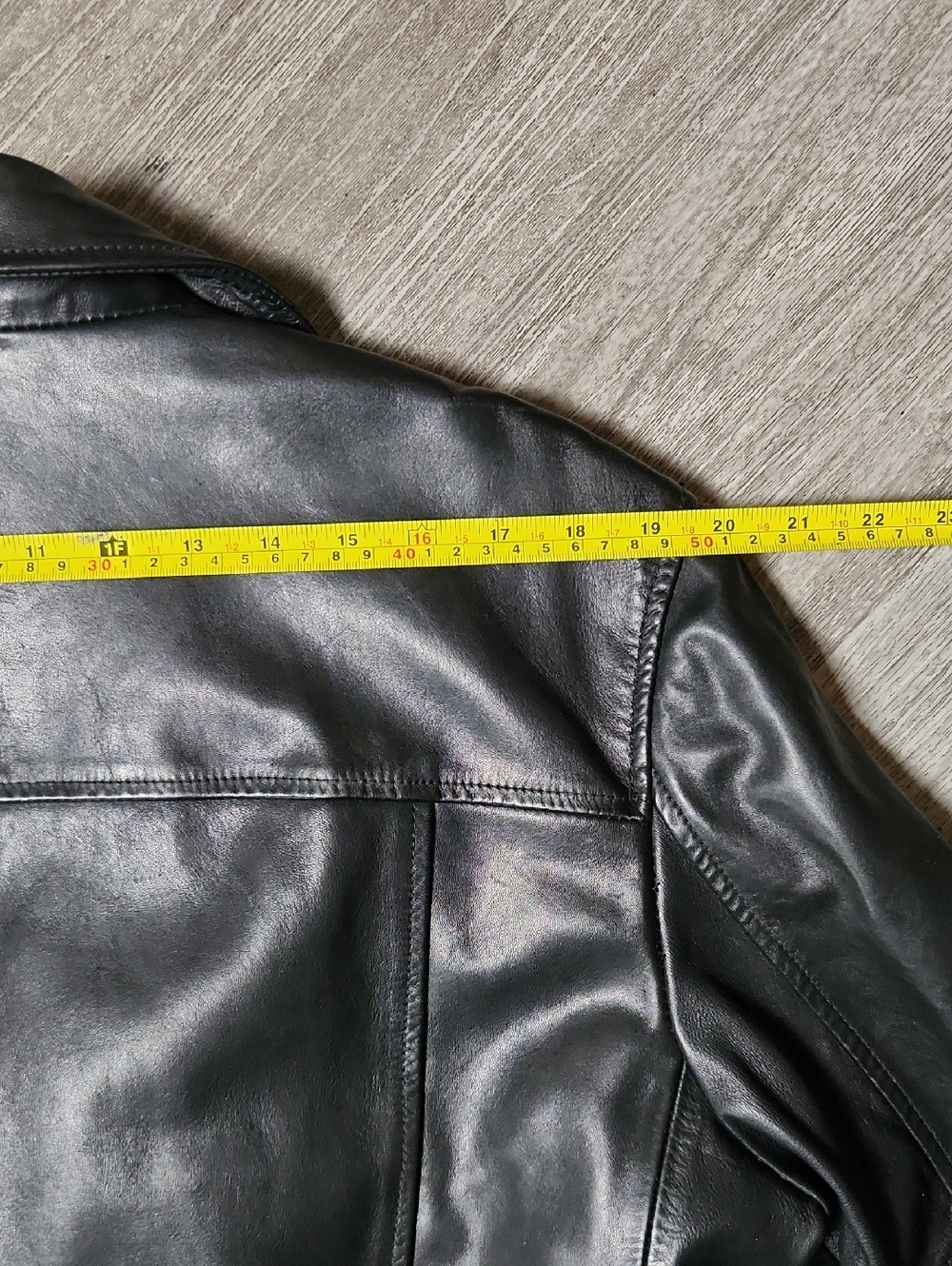 AllSaints Wick Leather Biker Jacket - Picture 11 of 12